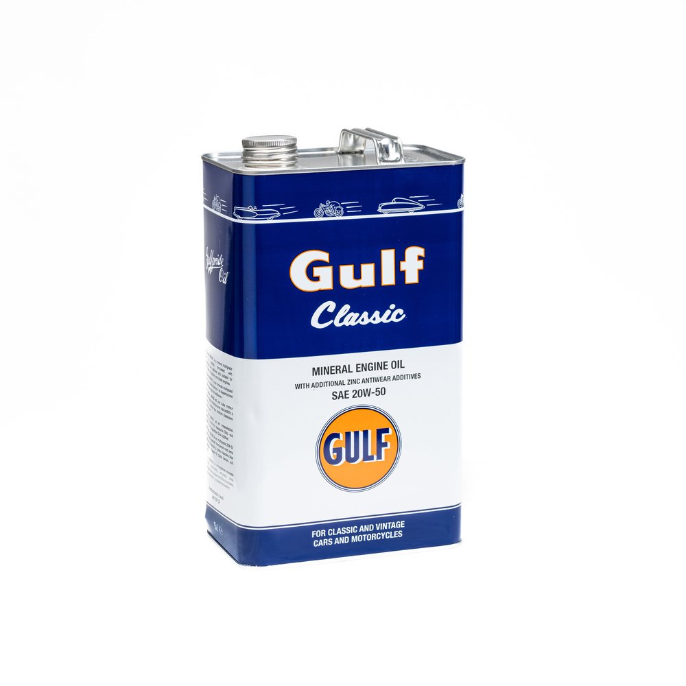 Gulf Classic 20W-50 Zink Premium Oil (5L)